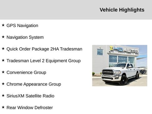 Used 2022 RAM 2500 Tradesman AWD/4WD image 2