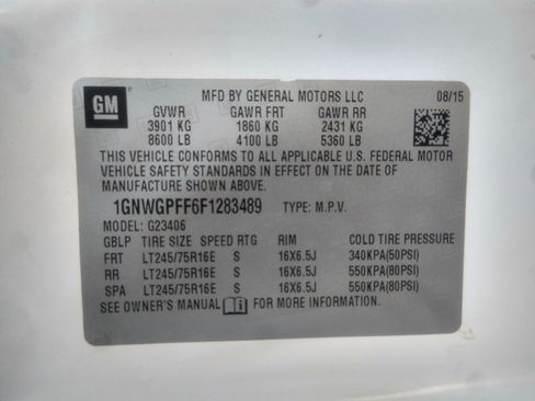 Used 2015 Chevrolet Express 2500 LS image 45