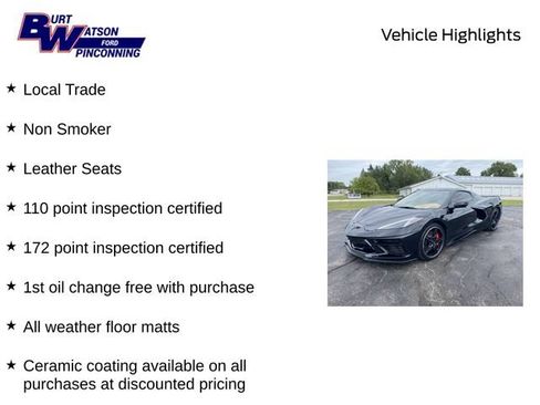 Used 2021 Chevrolet Corvette Stingray Premium Conv w/ Z51 Performance Package RWD image 10