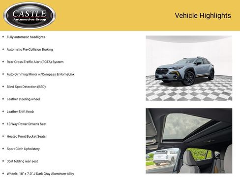 Used 2025 Subaru Crosstrek 2.5i Sport AWD/4WD image 7