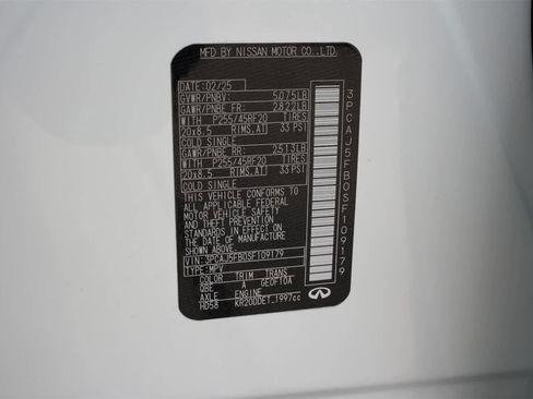 Certified 2025 INFINITI QX50 Sport image 27