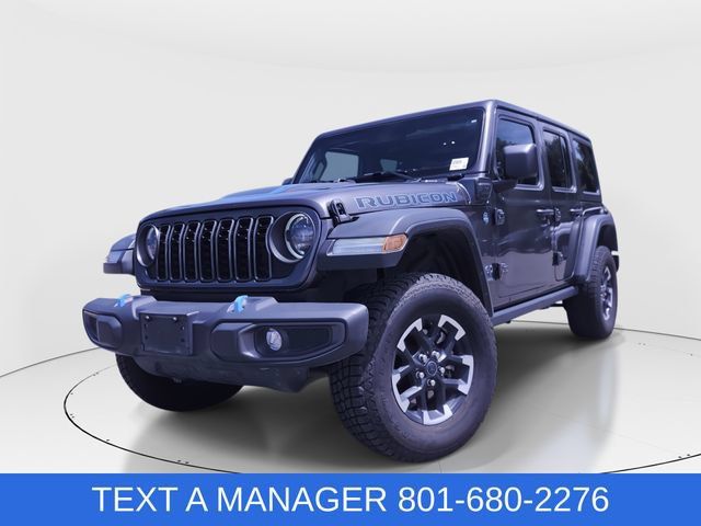 Used 2024 Jeep Wrangler Unlimited Rubicon 4xe AWD/4WD image 1