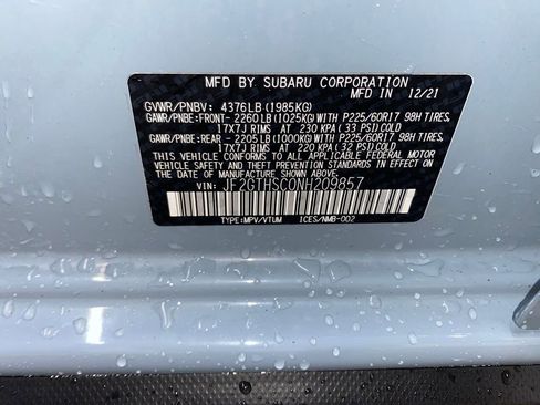 Certified 2022 Subaru Crosstrek 2.5i Sport w/ Moonroof Package AWD/4WD image 28