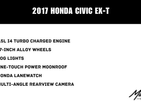 Used 2017 Honda Civic EX-T image 2