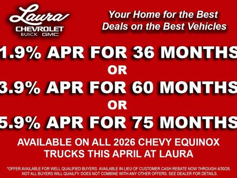 New 2026 Chevrolet Equinox LT w/ Midnight Edition image 3