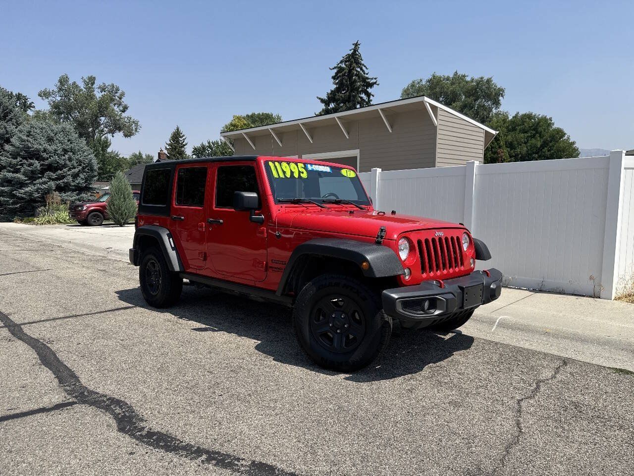Used 2017 Jeep Wrangler Unlimited Sport w/ Connectivity Group AWD/4WD image 1
