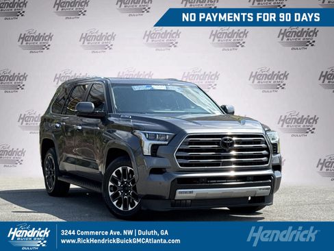 Used 2024 Toyota Sequoia Limited w/ Tow Technology Package AWD/4WD image 1