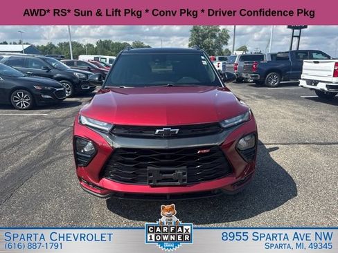 Used 2022 Chevrolet TrailBlazer RS w/ Sun and Liftgate Package AWD/4WD image 8