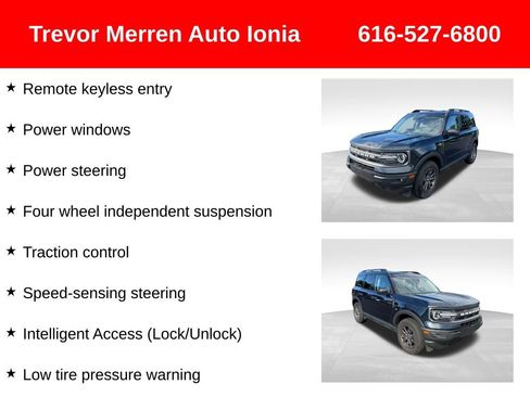 Used 2022 Ford Bronco Sport Big Bend w/ Convenience Package AWD/4WD image 32