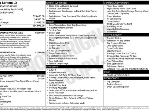 Used 2019 Kia Sorento LX w/ Option Group 020 image 6