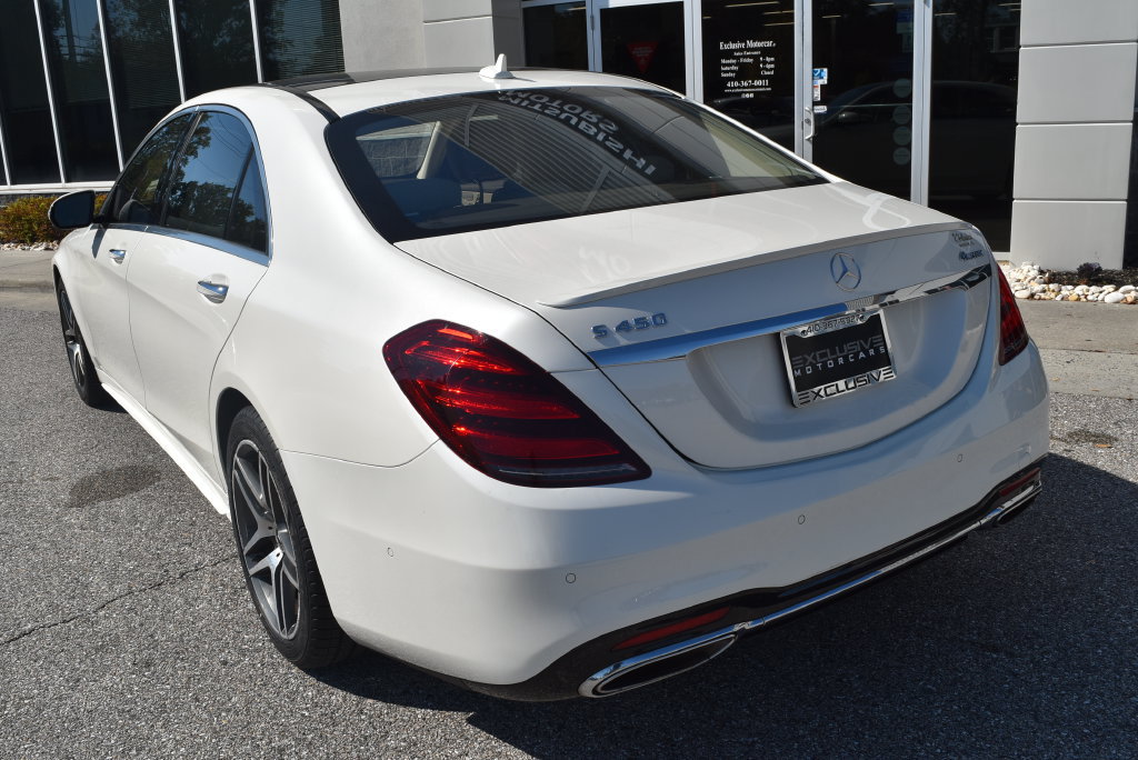 Used 2019 Mercedes-Benz S 450 4MATIC Sedan w/ AMG Line Exterior image 5