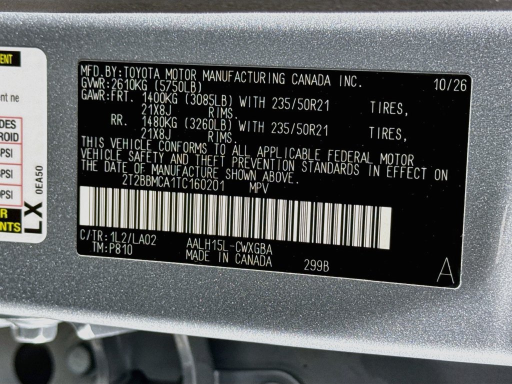New 2026 Lexus RX 350h AWD/4WD image 24