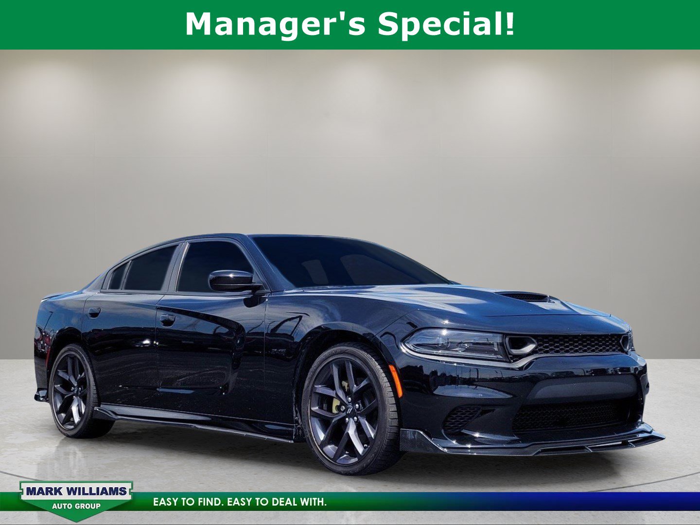 Used 2023 Dodge Charger R/T w/ Blacktop Package RWD image 1