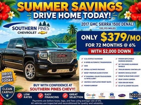 Used 2017 GMC Sierra 1500 Denali AWD/4WD image 5