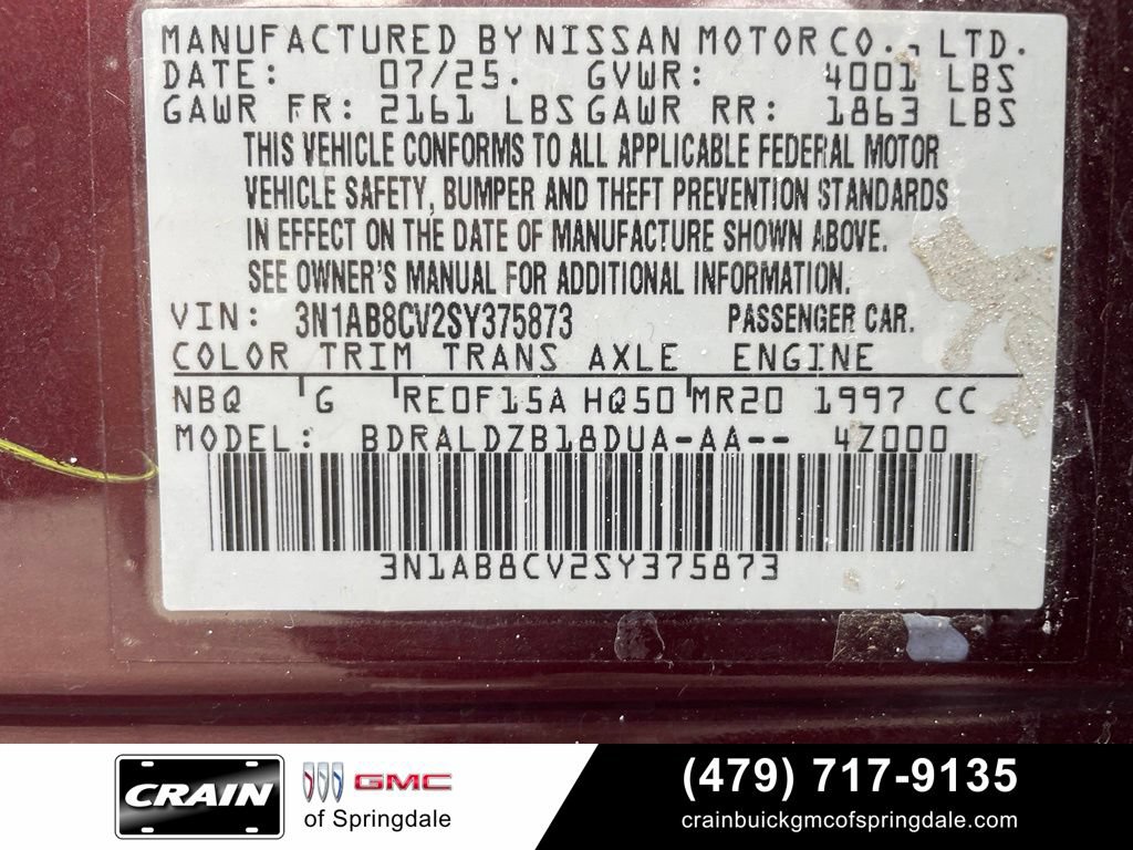 Used 2025 Nissan Sentra SV FWD image 32