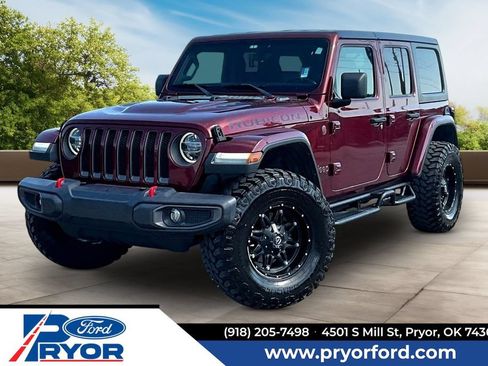 Used 2021 Jeep Wrangler Unlimited Rubicon AWD/4WD image 1