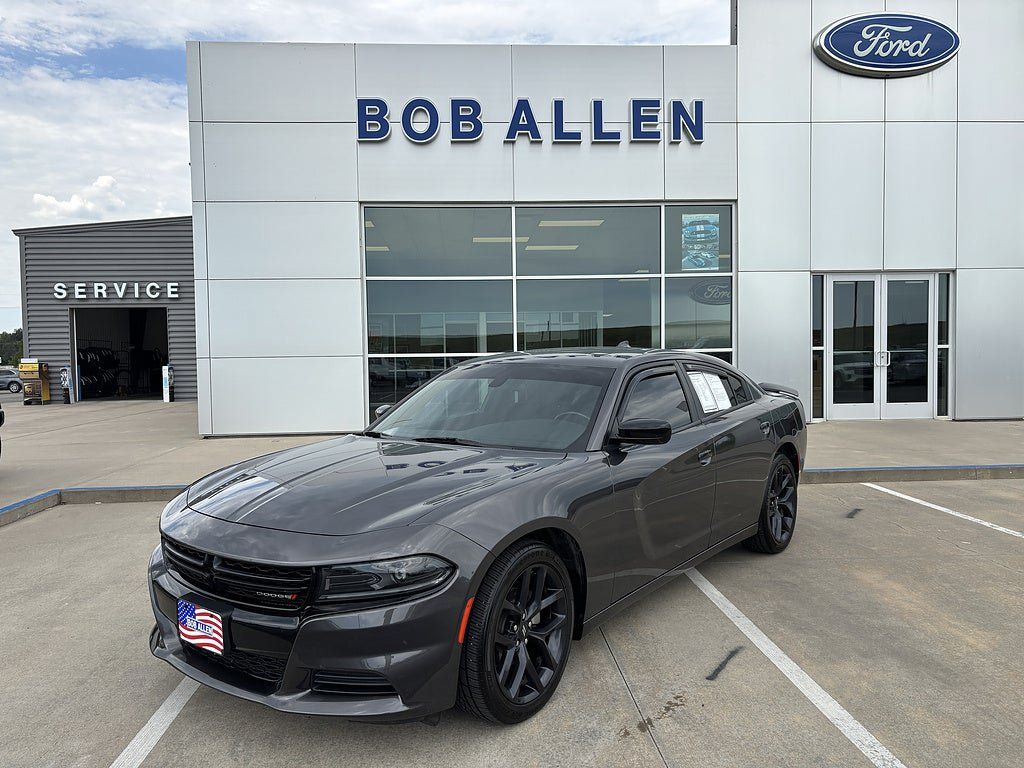 Used 2023 Dodge Charger SXT w/ Blacktop Package RWD image 1