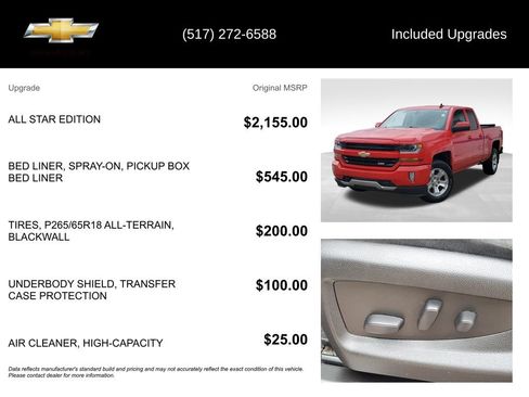 Used 2019 Chevrolet Silverado 1500 LT w/ All Star Edition AWD/4WD image 5