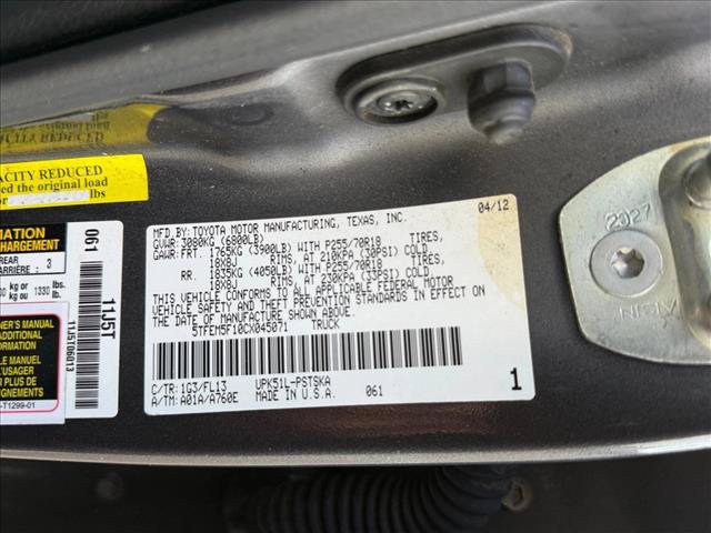 Used 2012 Toyota Tundra 2WD CrewMax w/ Tow Pkg image 21