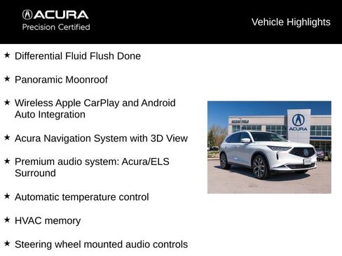 Certified 2023 Acura MDX SH-AWD w/ Technology Package image 9