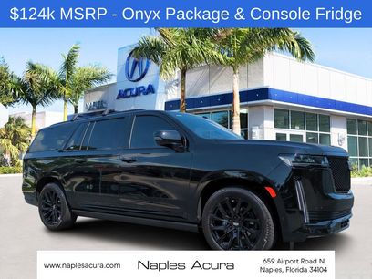 Used 2024 Cadillac Escalade ESV Sport Platinum w/ LPO, ONYX Package