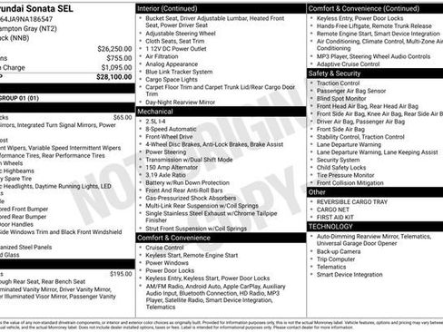 Used 2022 Hyundai Sonata SEL image 7