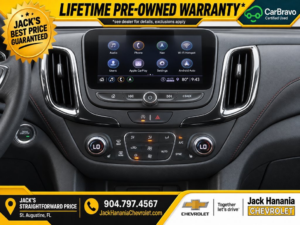 Used 2022 Chevrolet Equinox RS w/ RS Leather Package FWD image 14
