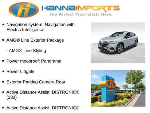 Used 2024 Mercedes-Benz EQE 350+ SUV w/ AMG Line Exterior Package image 8