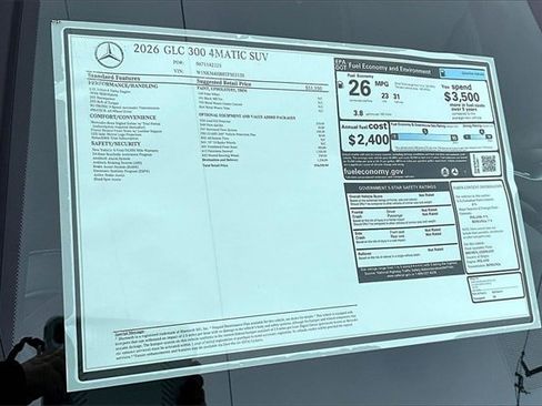 New 2026 Mercedes-Benz GLC 300 4MATIC image 17