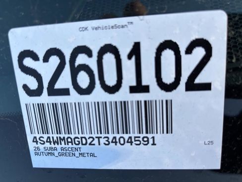 New 2026 Subaru Ascent Limited image 4