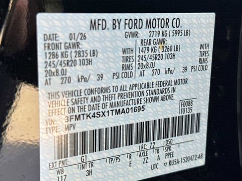 New 2026 Ford Mustang Mach-E GT w/ California Special Package AWD/4WD image 25