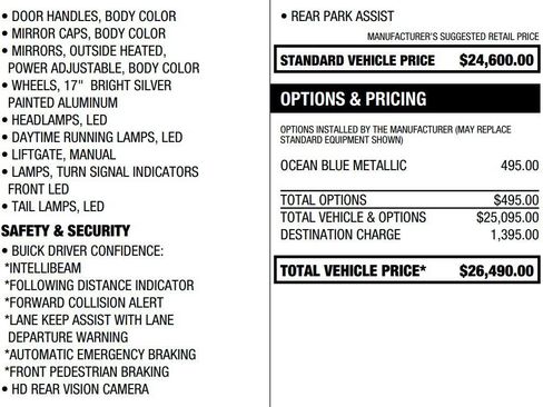 Certified 2026 Buick Envista Preferred FWD image 2