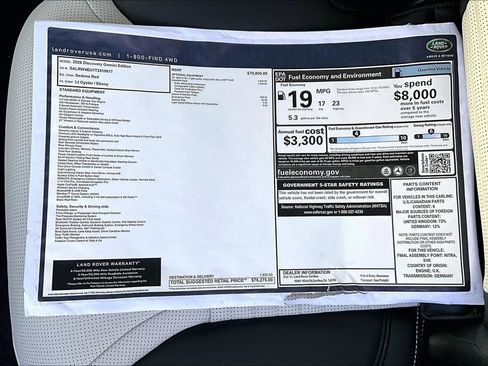 New 2026 Land Rover Discovery Limited Edition AWD/4WD image 15