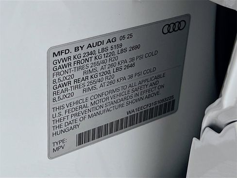 New 2025 Audi Q3 2.0T Premium Plus w/ Premium Plus Package image 32