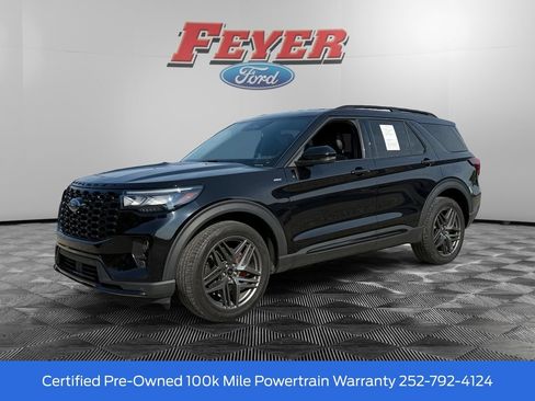 Certified 2025 Ford Explorer ST-Line w/ ST-Line Street Pack AWD/4WD image 1