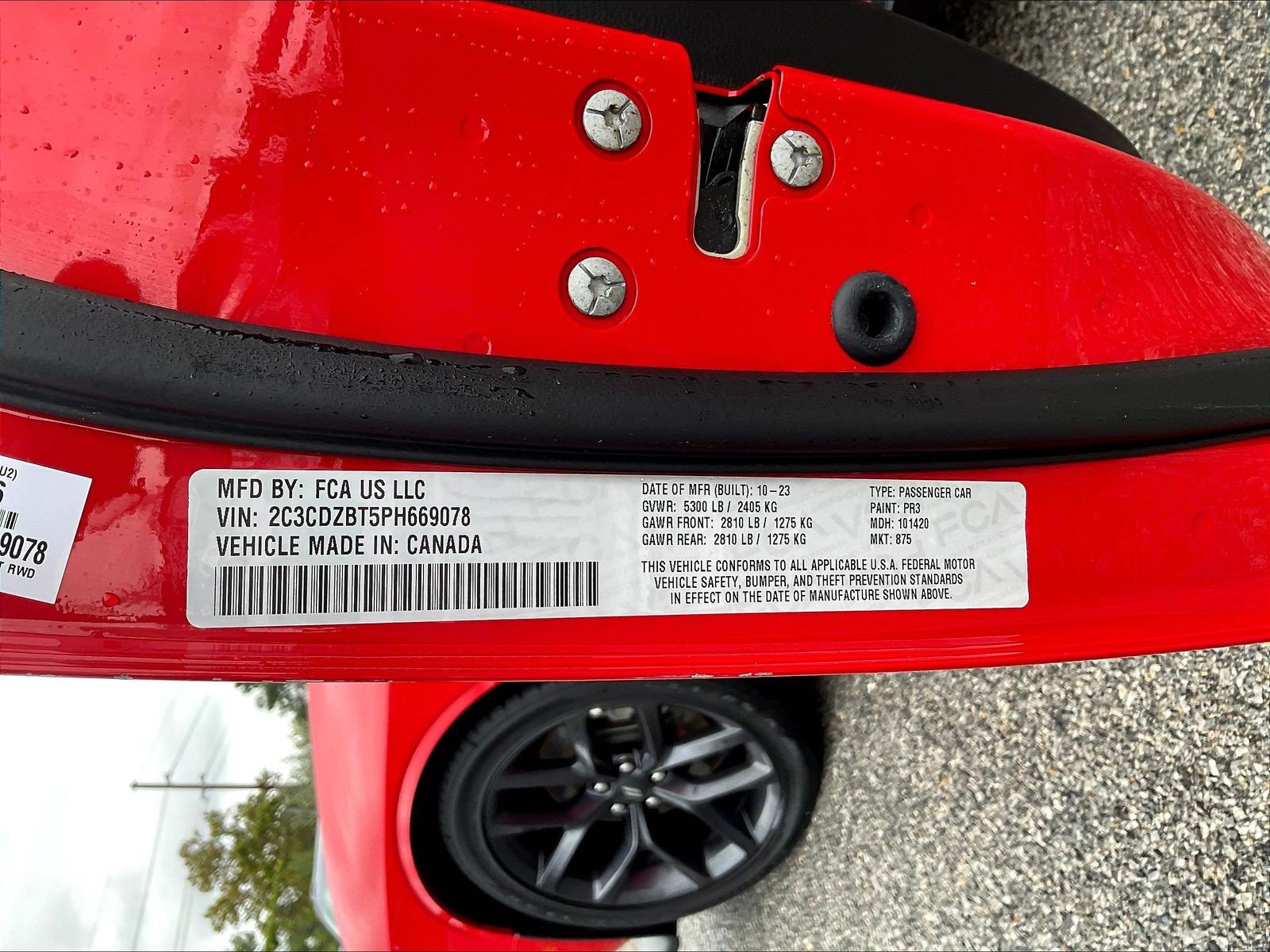 Used 2023 Dodge Challenger R/T w/ Blacktop Package RWD image 18