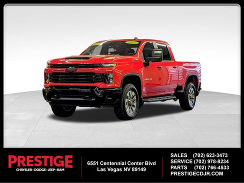 Used 2025 Chevrolet Silverado 2500 Custom w/ Custom Value Package AWD/4WD image 1