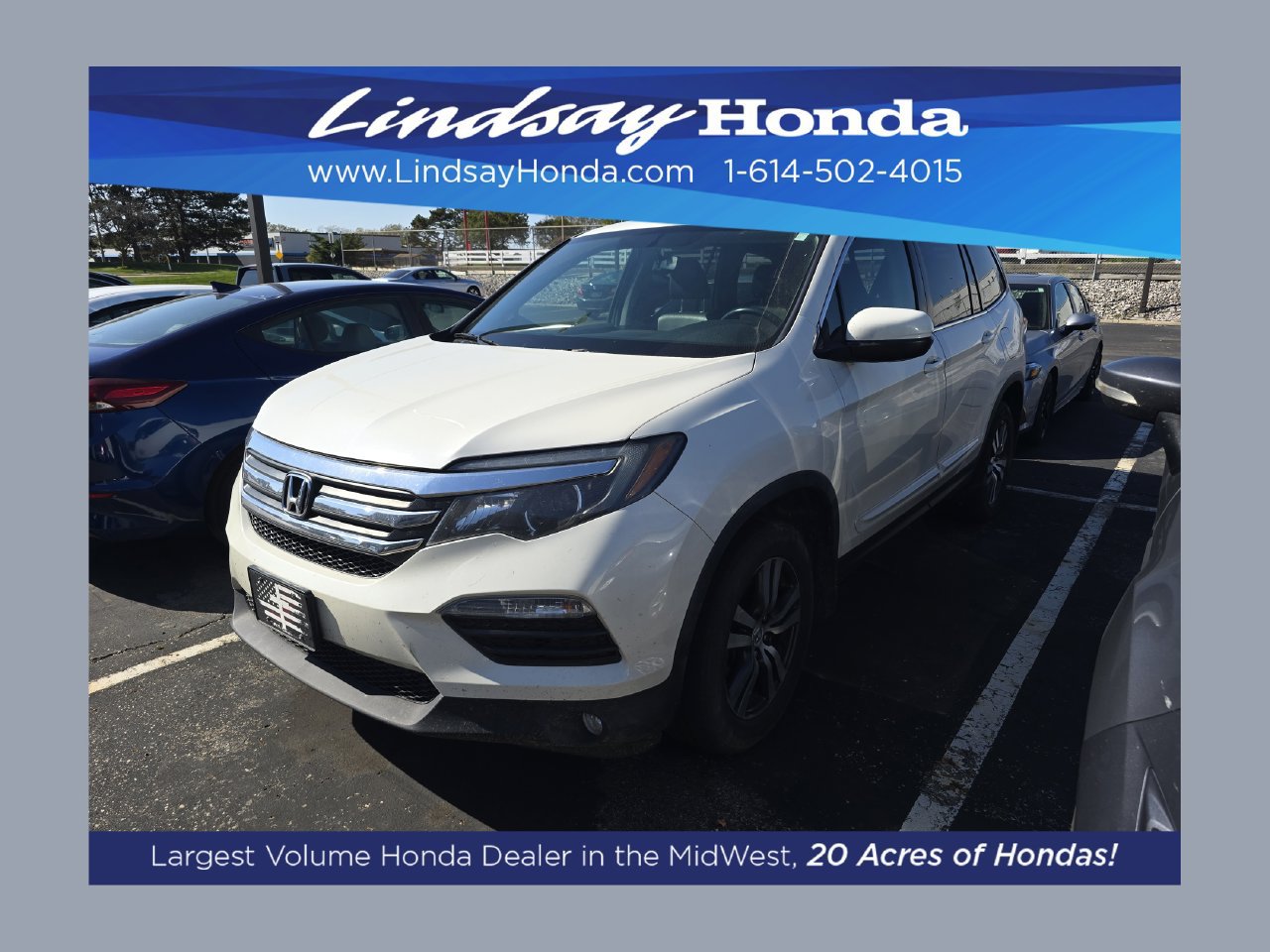 Used 2017 Honda Pilot EX-L image 1