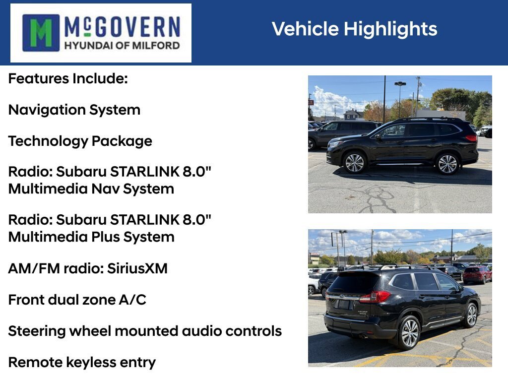 Used 2021 Subaru Ascent Limited w/ Technology Package AWD/4WD image 4
