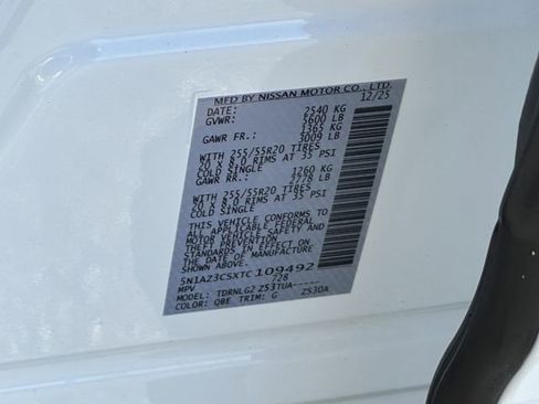 New 2026 Nissan Murano SL AWD/4WD image 27
