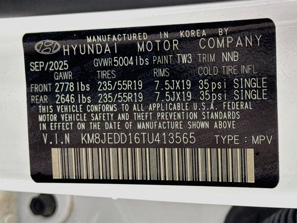 New 2026 Hyundai Tucson Limited w/ Tow & Go Package AWD/4WD image 16