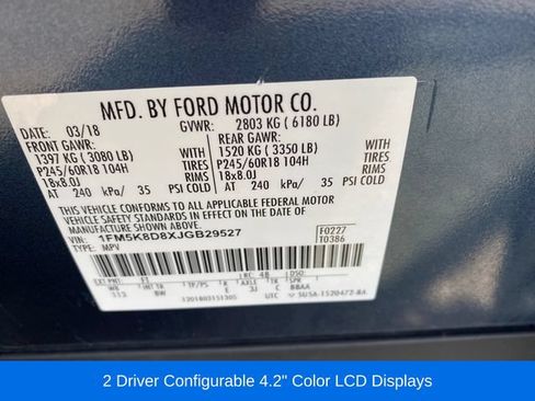 Used 2018 Ford Explorer XLT w/ Equipment Group 201A AWD/4WD image 24
