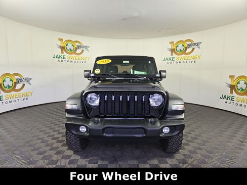 Used 2018 Jeep Wrangler Unlimited Sport S AWD/4WD image 3