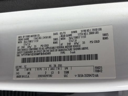 Used 2021 Ford F150 XLT w/ Equipment Group 301A Mid image 9