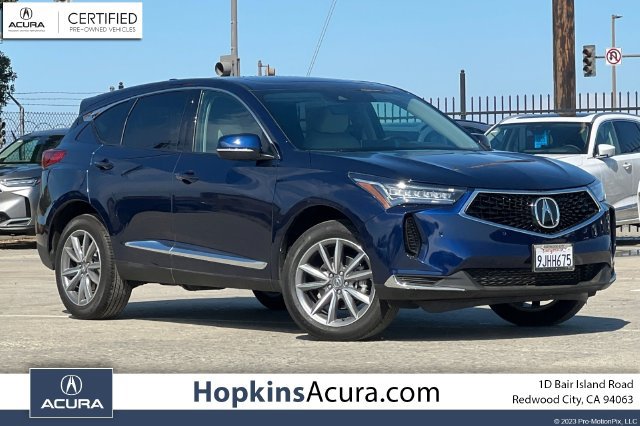 Certified 2023 Acura RDX w/ Technology Package FWD image 1