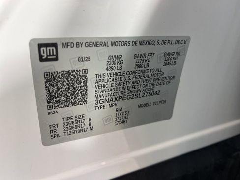 Certified 2025 Chevrolet Equinox LT w/ Convenience Package II image 32