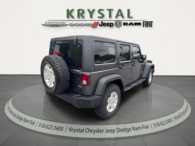 Certified 2017 Jeep Wrangler Unlimited Sport w/ Quick Order Package 24S AWD/4WD image 6