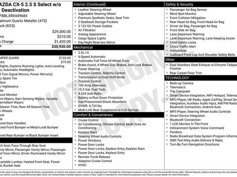 Used 2024 MAZDA CX-5 AWD 2.5 S w/ Select Package image 23