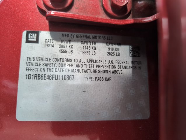 Used 2015 Chevrolet Volt Premium w/ Premium Trim Package FWD image 29
