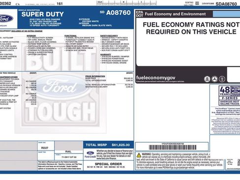 New 2025 Ford F550 2WD Regular Cab Super Duty w/ XL Chrome Package image 2